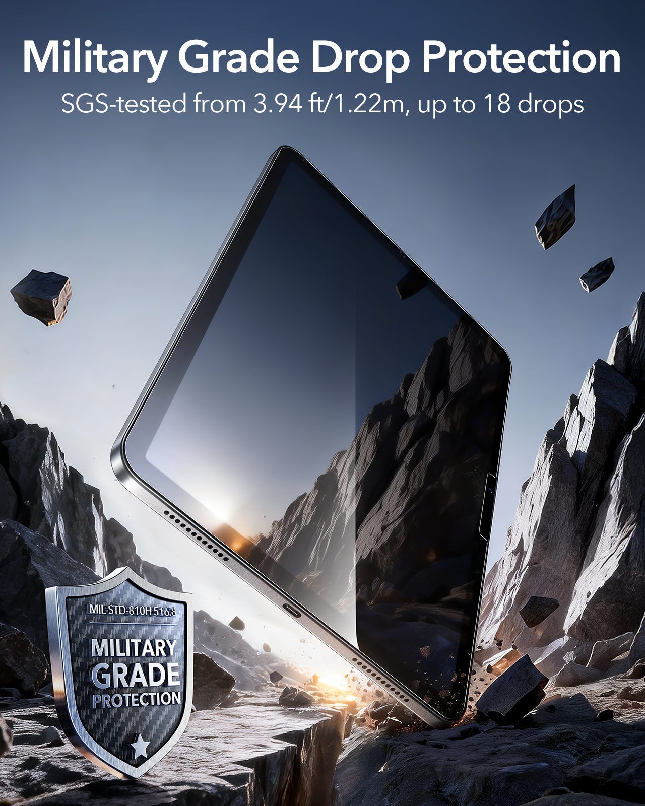 iPad Air 13" (M4) 2026 UltraFit Armorite®  Screen Protector - 2 Pack ESR ESR