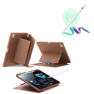 iPad Pro 11″ (2024) Flip Magnetic Case with Pencil Bundle - Brown ESR ESR