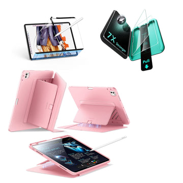 iPad Pro 11ʺ (2025) Flip Transformation Bundle - Pink ESR ESR