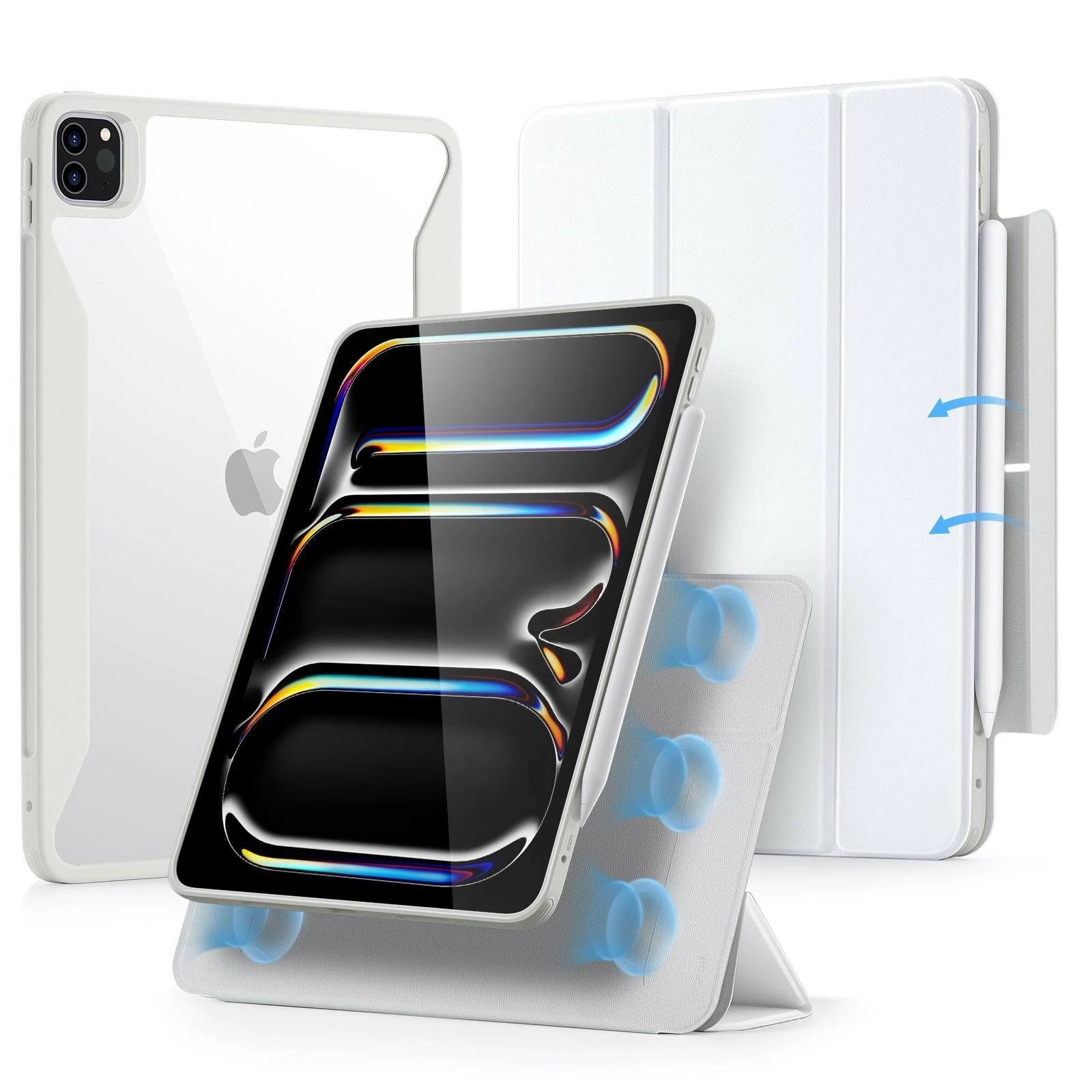 iPad Pro 11ʺ (2024) Rebound Hybrid Case 360 - Brilliant White ESR ESR