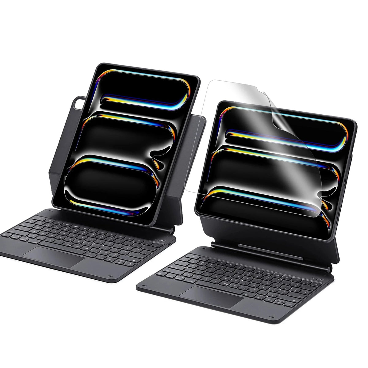 iPad Pro 11ʺ Rebound Magnetic Keyboard Case 360 Paper Feel Bundle UK Layout
