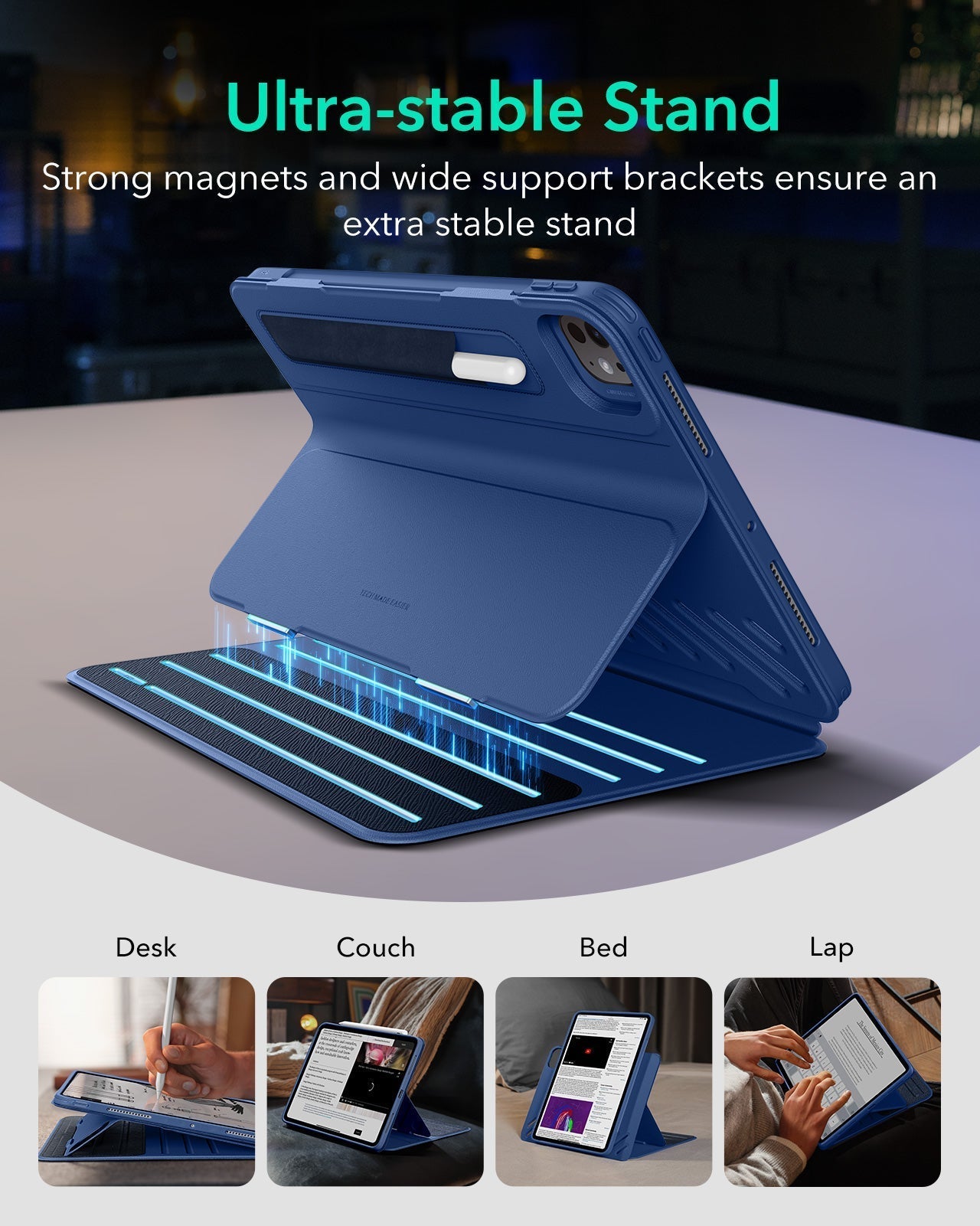 iPad Pro 11ʺ (2025) Shift Magnetic Case - Navy Blue ESR ESR
