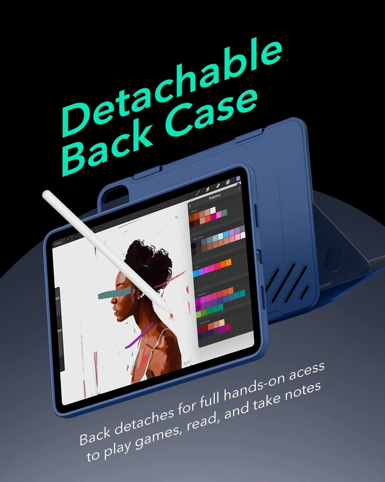 iPad Pro 11ʺ (2025) Shift Magnetic Case - Navy Blue ESR ESR