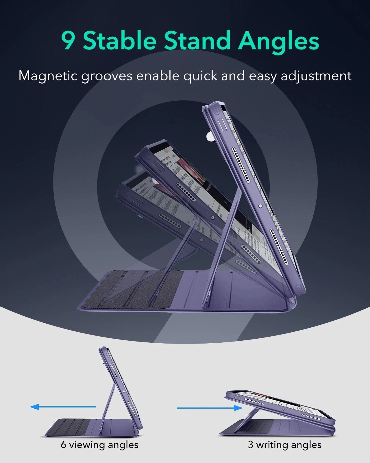 iPad Pro 11ʺ (2025) Shift Magnetic Case - Purple ESR ESR