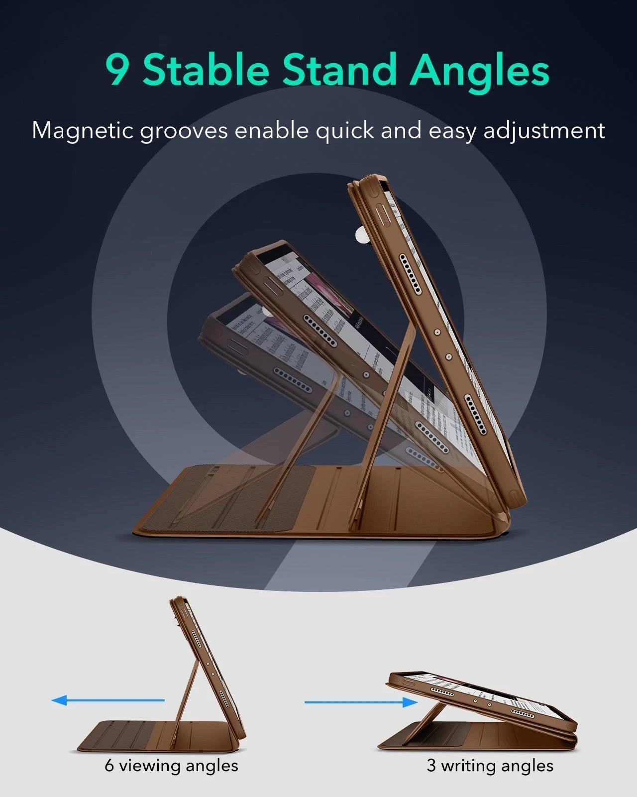 iPad Pro 11" (2025) Shift Transformation Bundle - Brown ESR ESR