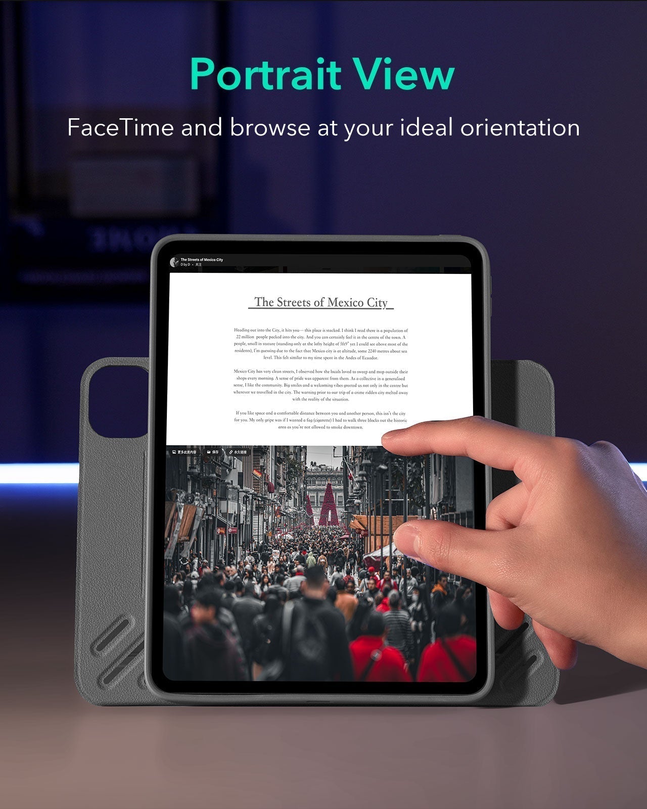 iPad Pro 11" (2025) Shift Transformation Bundle - Titanium ESR ESR