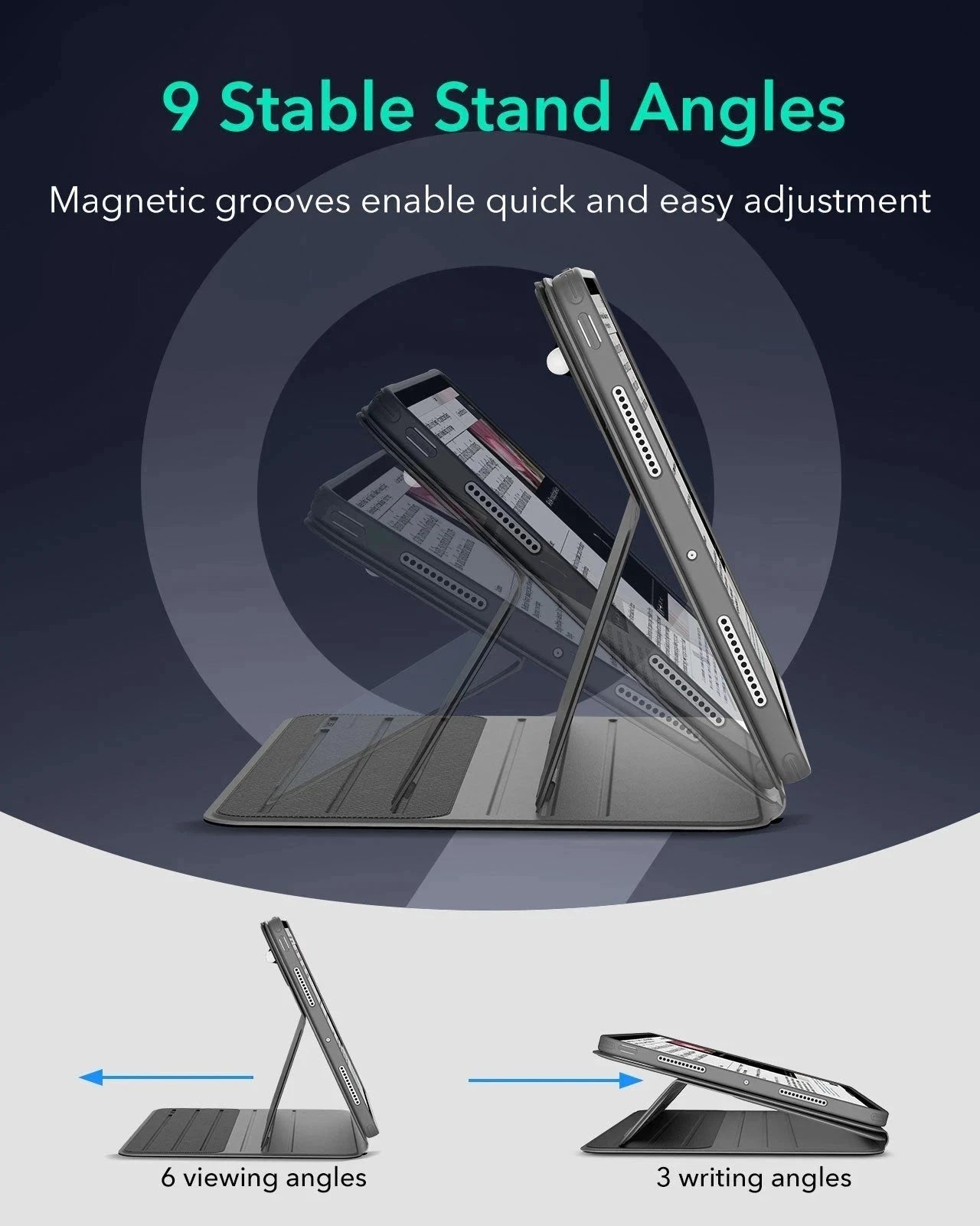 iPad Pro 11" (2025) Shift Transformation Bundle - Titanium ESR ESR