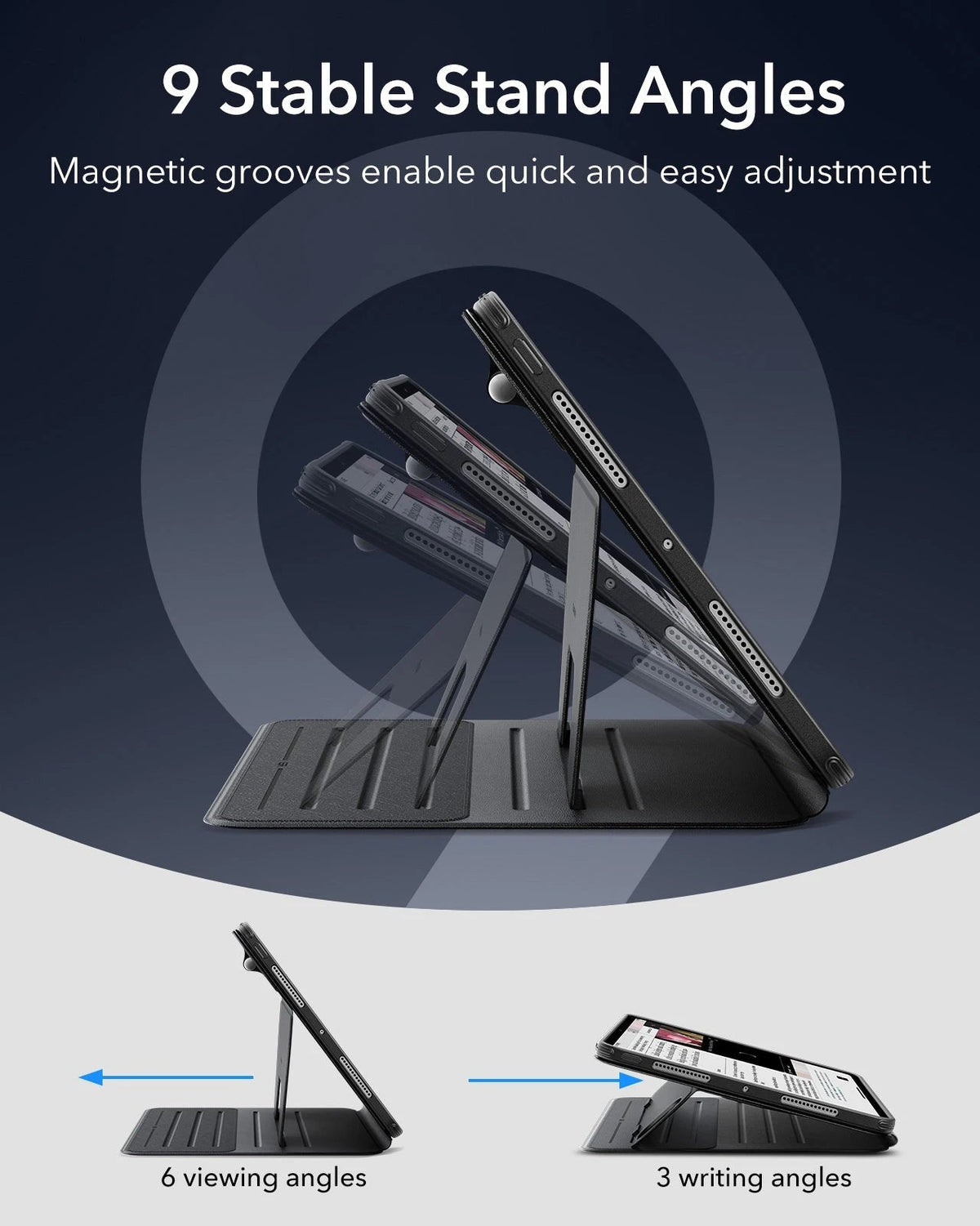 iPad Pro 13ʺ (2024) Shift Magnetic Case - Black ESR ESR