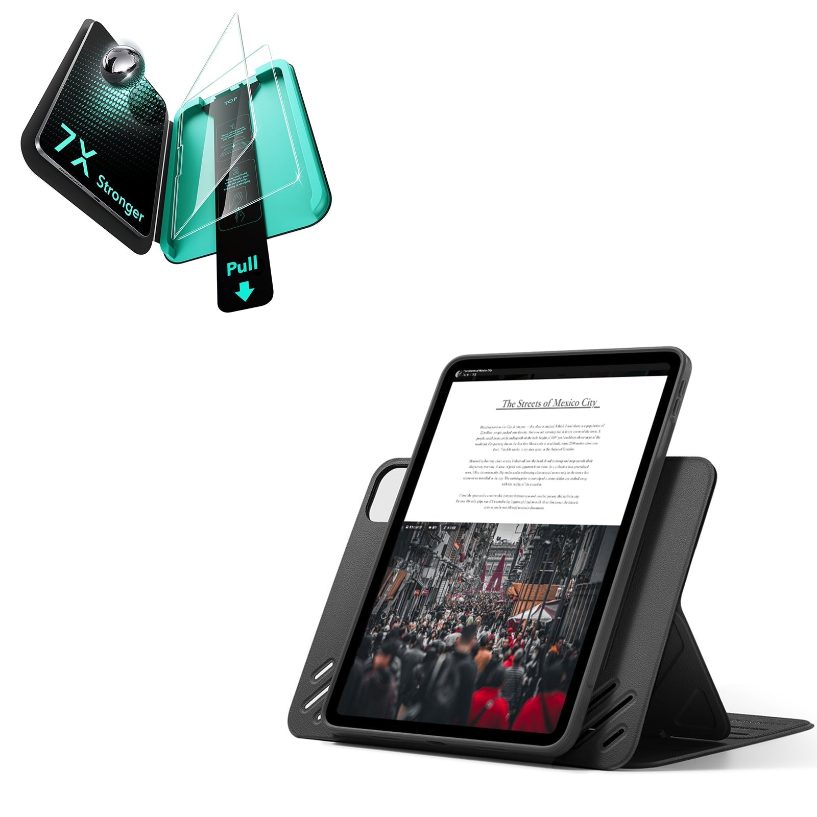iPad Pro 13" Bundle Shift Magnetic Case & Armorite® Protection