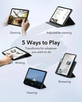 magnetic clear ipad pro 13 inch case with 5 ways to play