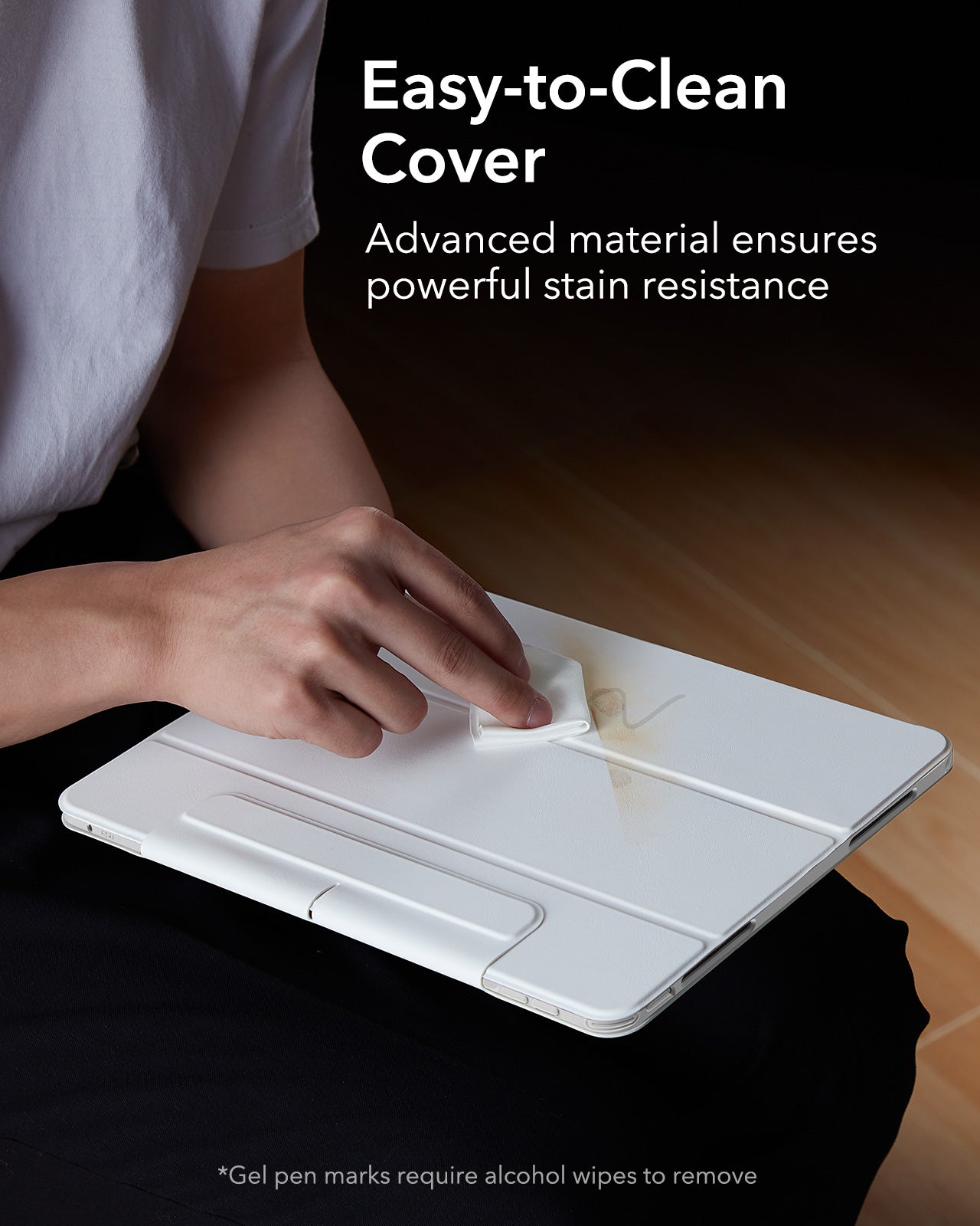 iPad Pro 13ʺ (2025) Rebound Hybrid Case 360 - Brilliant White ESR ESR