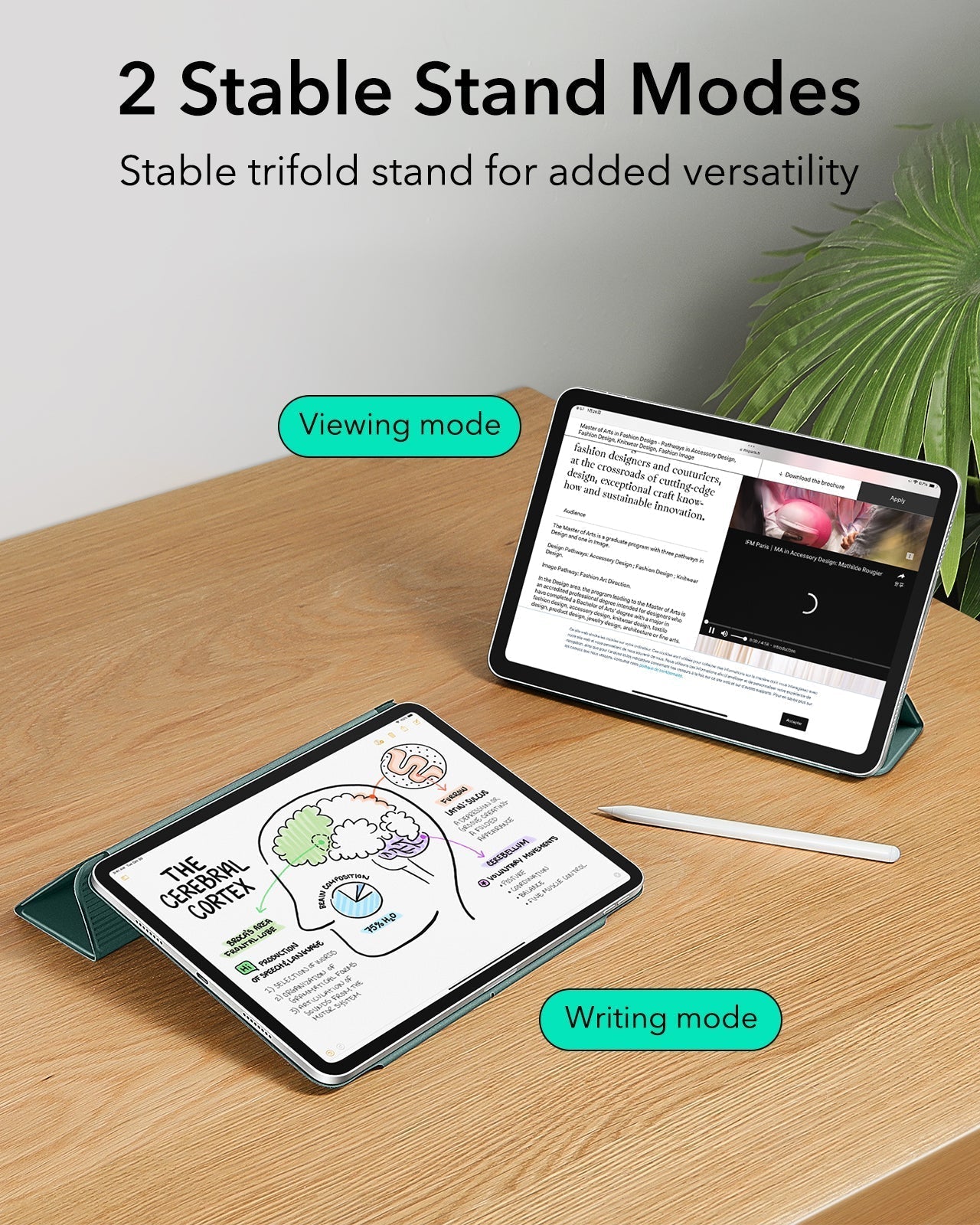 iPad Pro 13ʺ (2025) Rebound Magnetic Case - Forest Green ESR ESR