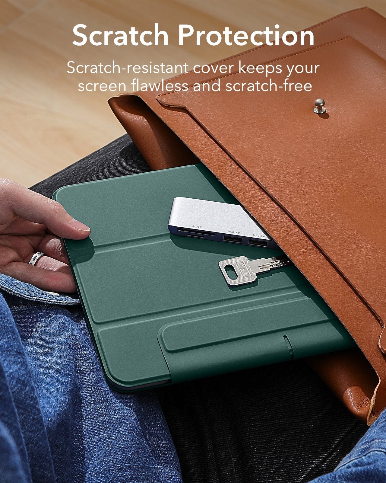iPad Pro 13ʺ (2025) Rebound Magnetic Case - Forest Green ESR ESR