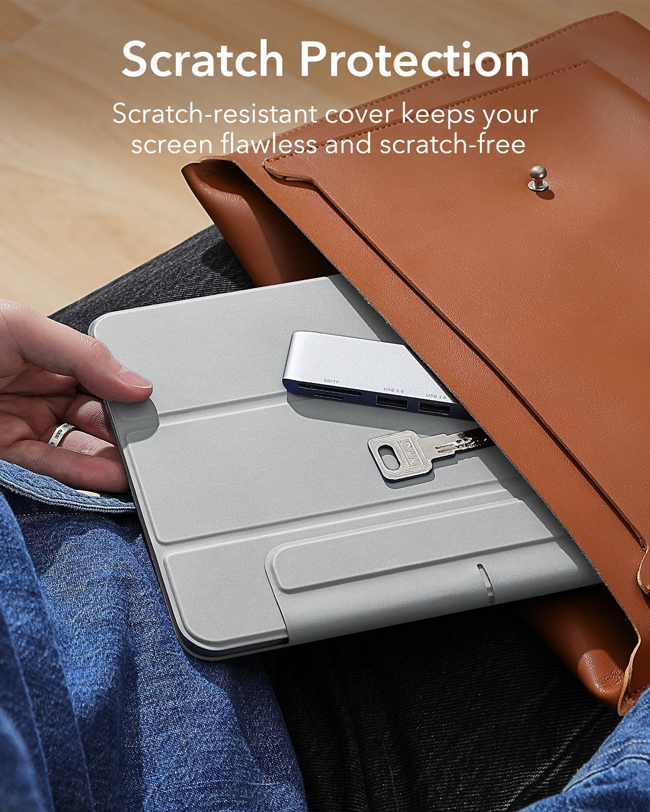 iPad Pro 13" (2025) Rebound Magnetic Case - Grey ESR ESR