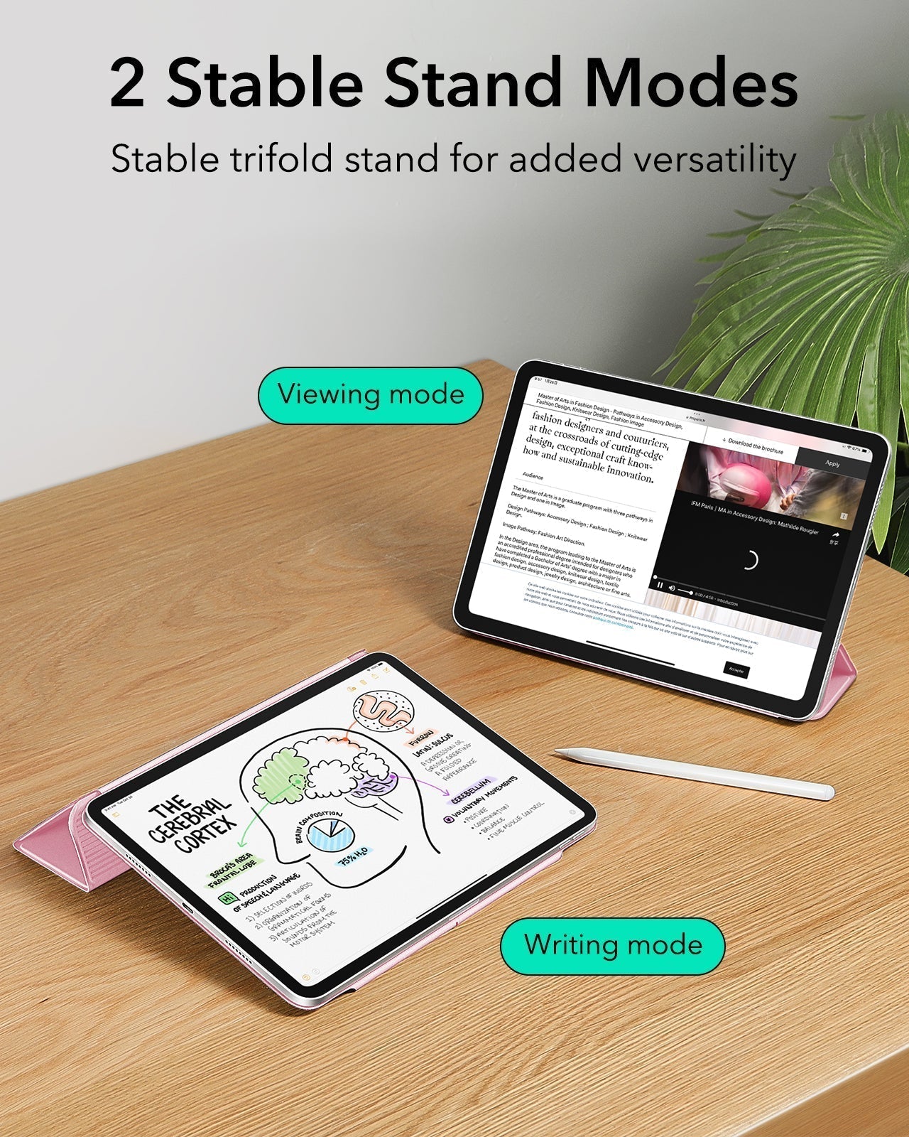 iPad Pro 13" (2025) Rebound Magnetic Case - Pink ESR ESR