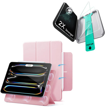 iPad Pro 13ʺ (2025) Rebound Protection Bundle - Pink ESR ESR