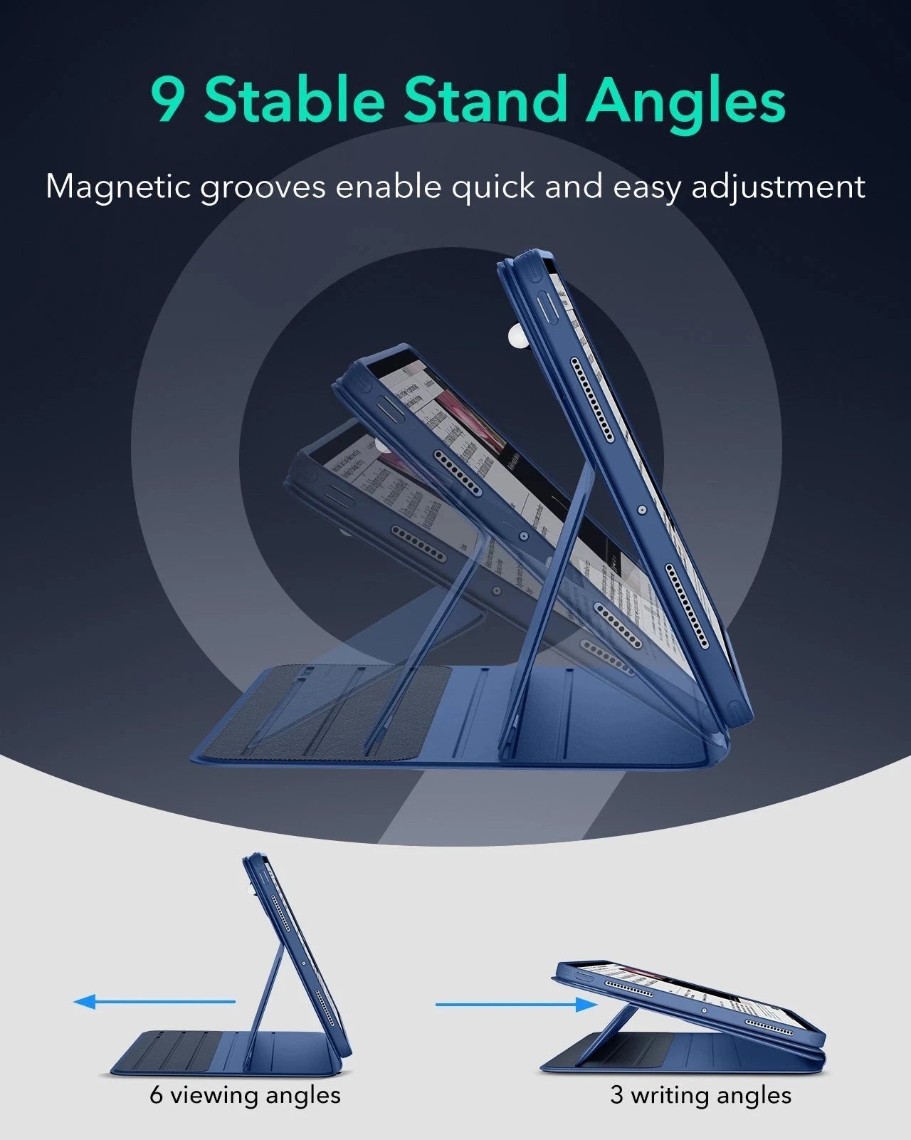 iPad Pro 13ʺ (2025) Shift Magnetic Case - Navy Blue ESR ESR