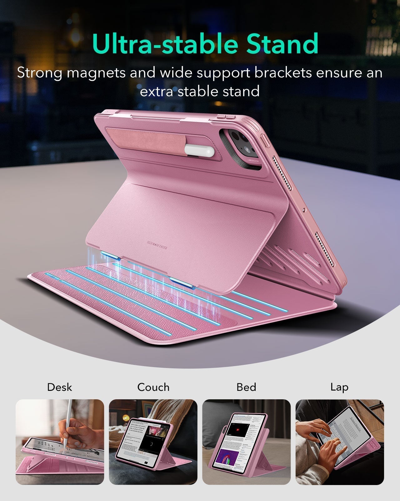 iPad Pro 13ʺ (2025) Shift Magnetic Case- Pink ESR ESR