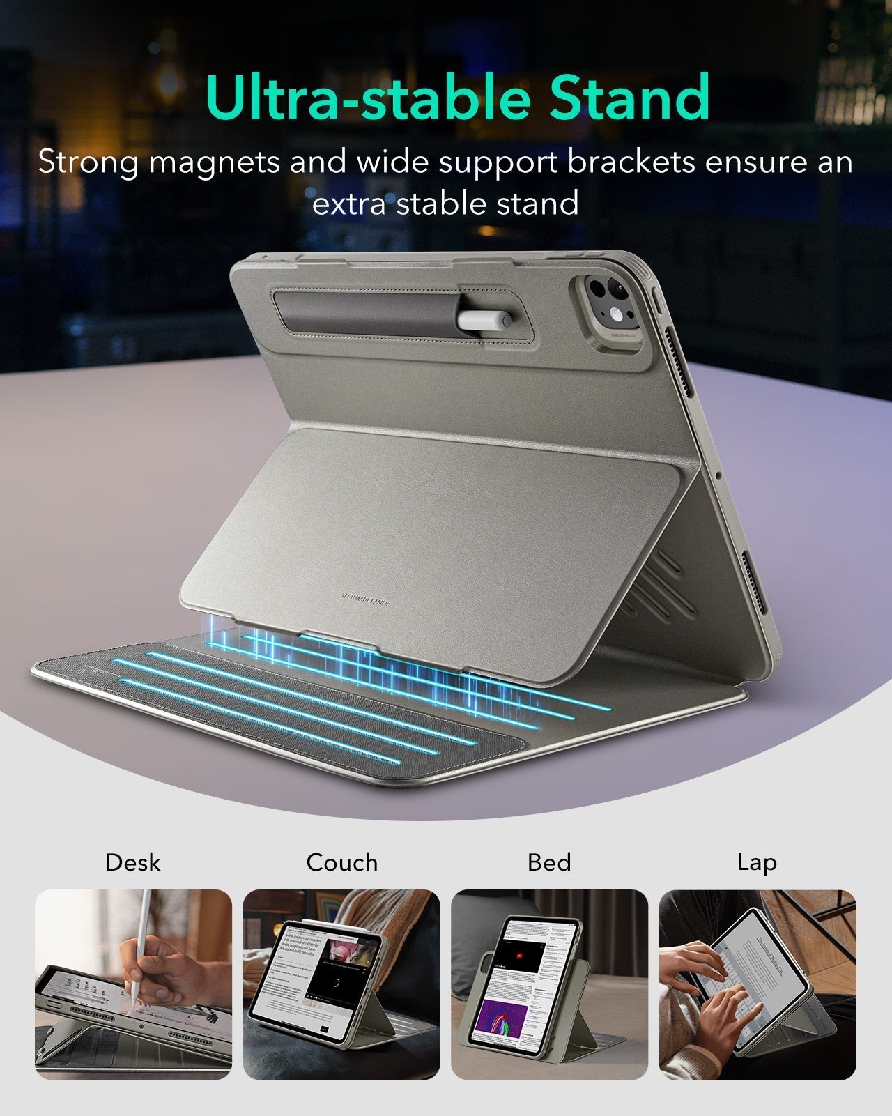 iPad Pro 13ʺ (2025) Shift Magnetic Case - Titanium ESR ESR