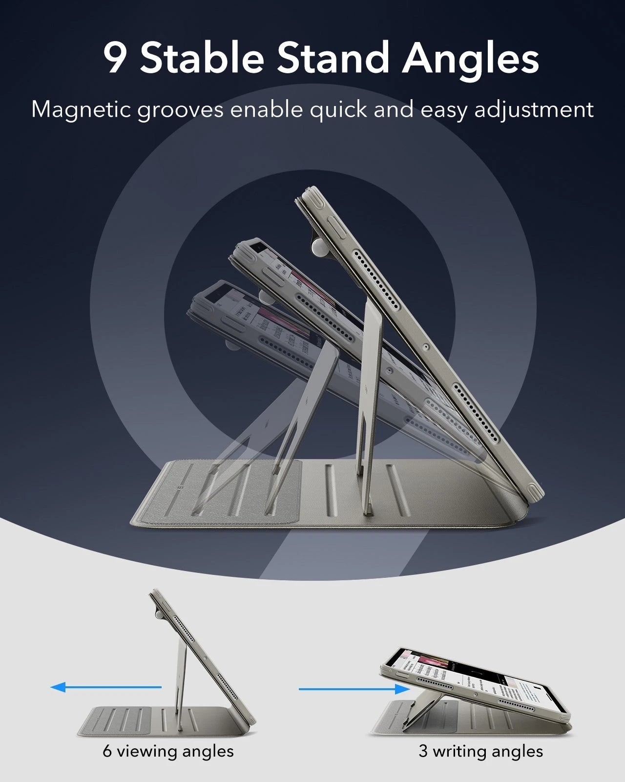 iPad Pro 13ʺ (2025) Shift Magnetic Case - Titanium ESR ESR