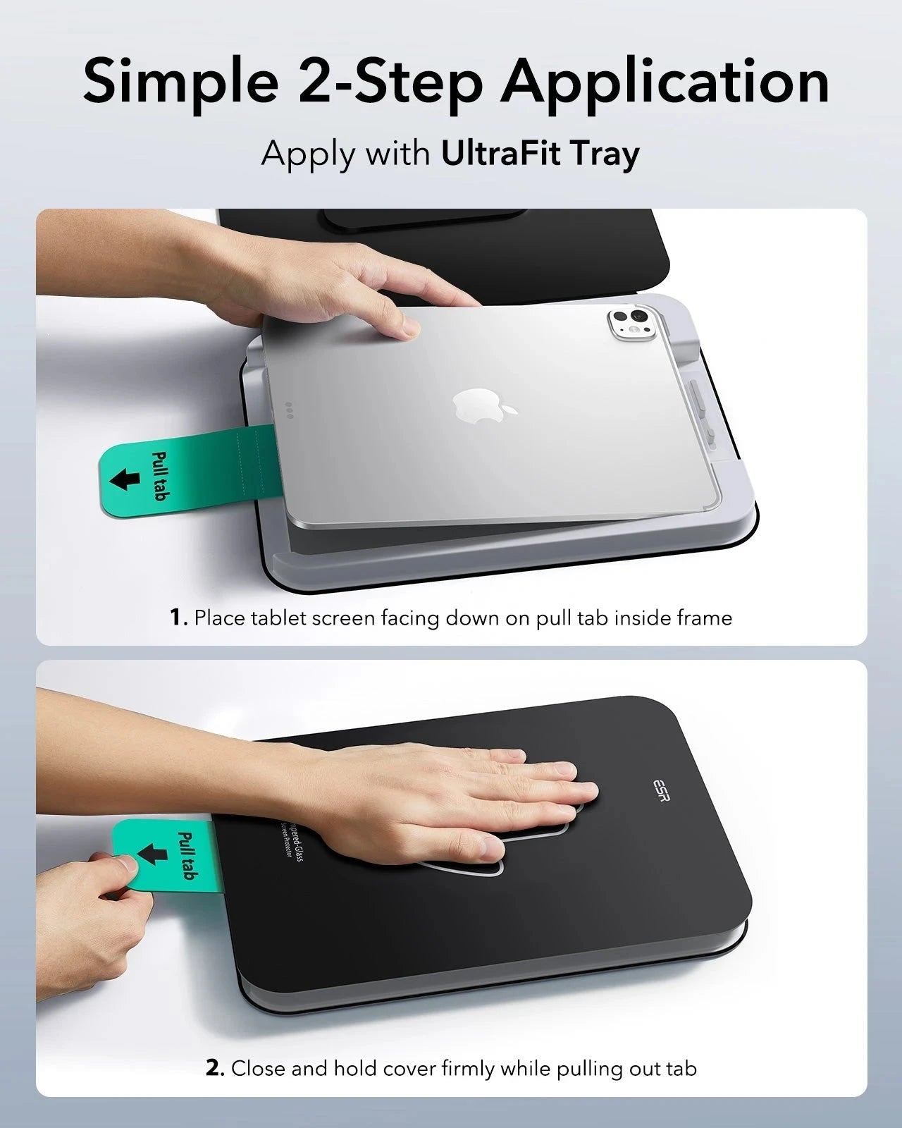 iPad Pro 13" (2024) UltraFit Classic Screen Protector – 2 Pack ESR ESR