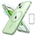 iPhone 15 Classic Pro Case (HaloLock) Set - Clear Green ESR ESR