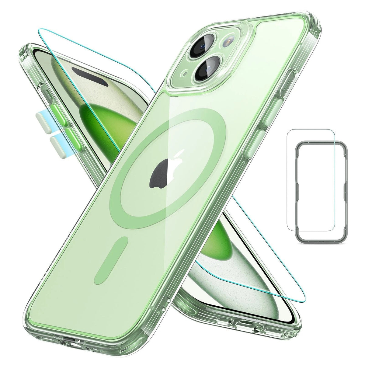 iPhone 15 Classic Pro Case Set Clear