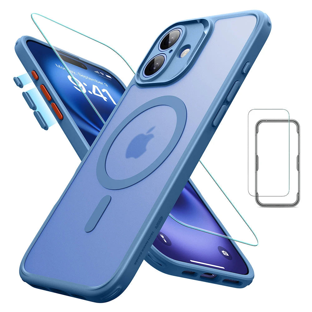 iPhone 16 Plus Classic Pro Case Set Frosted