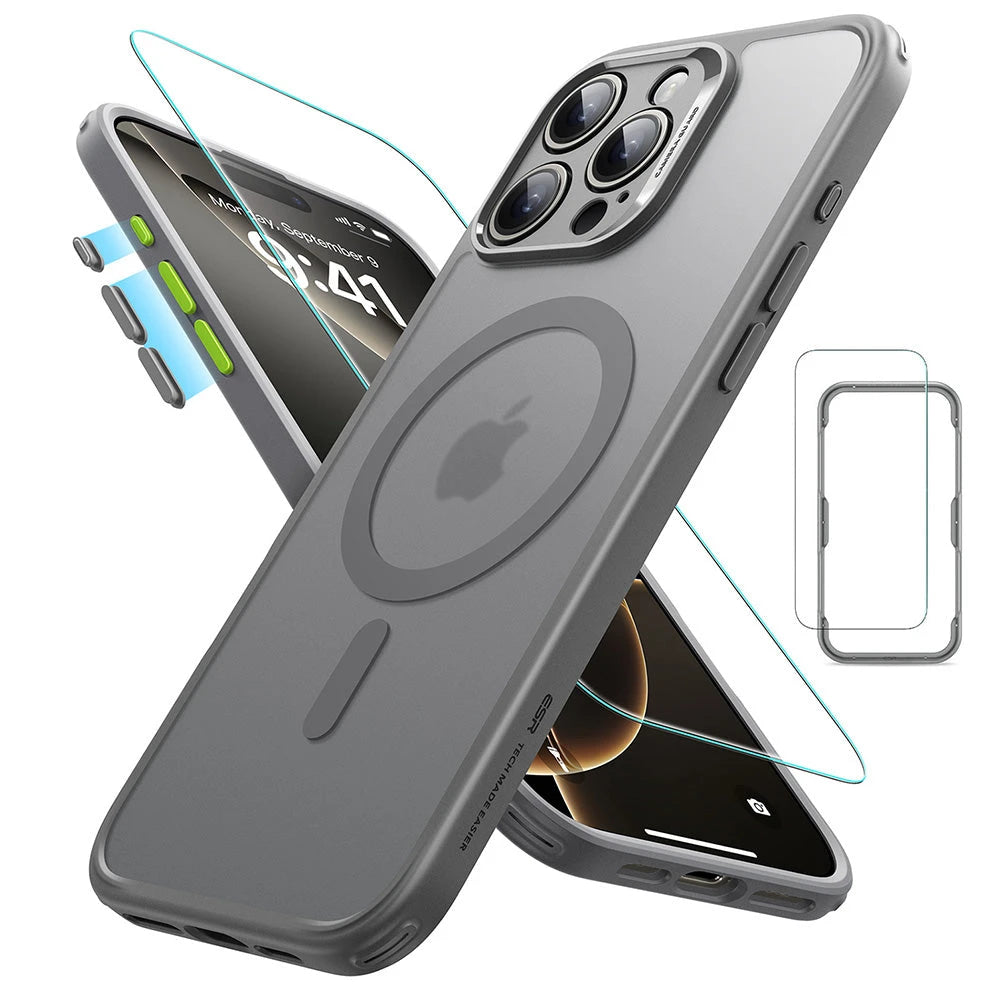 iPhone 16 Pro Classic Pro Case Set Frosted