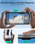 iPhone 16 Pro Max Cyber Tough Magsafe Case with Stand Titanium Smooth Surface, Sensitive Response