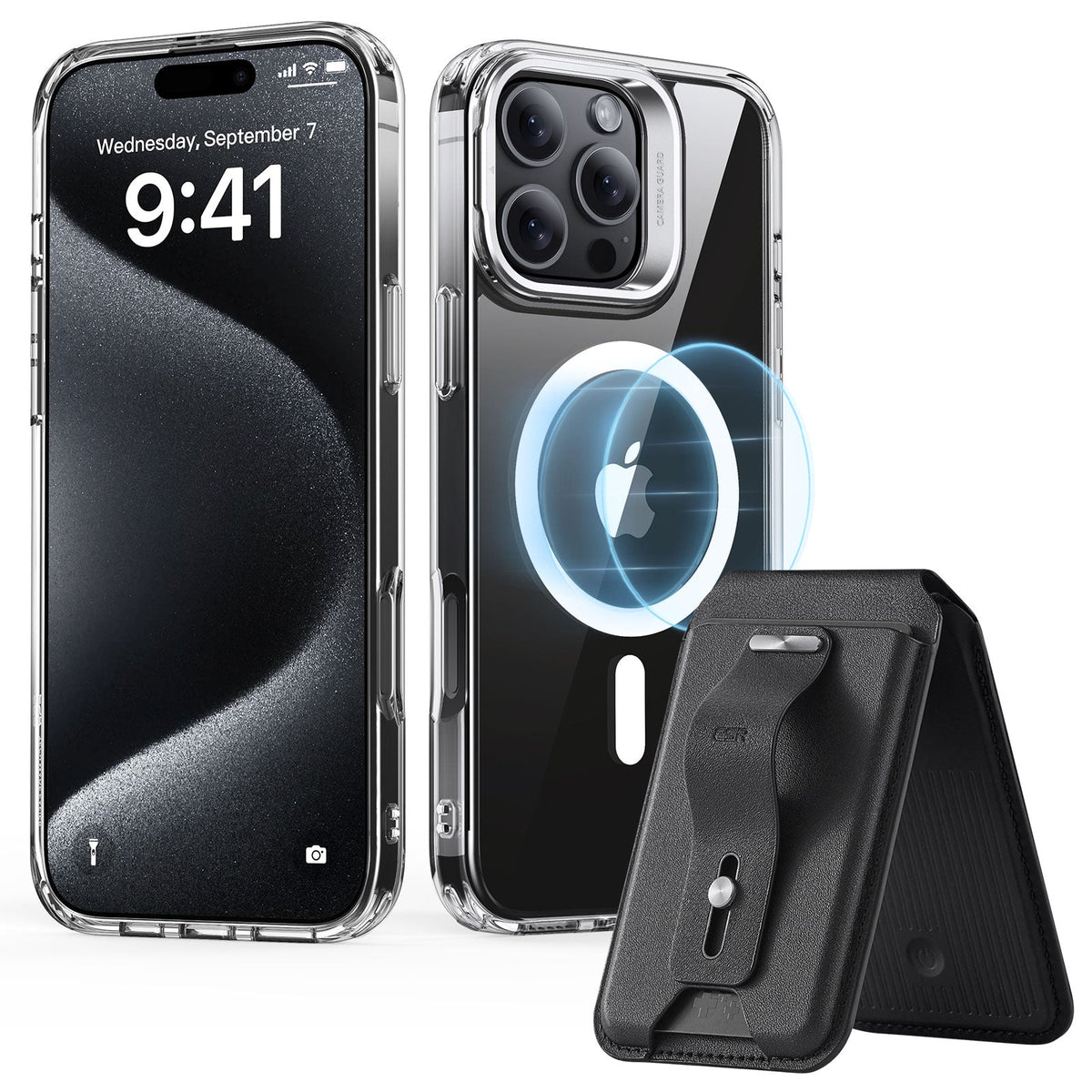 iPhone 16 Pro Max Everyday Carry Bundle Clear