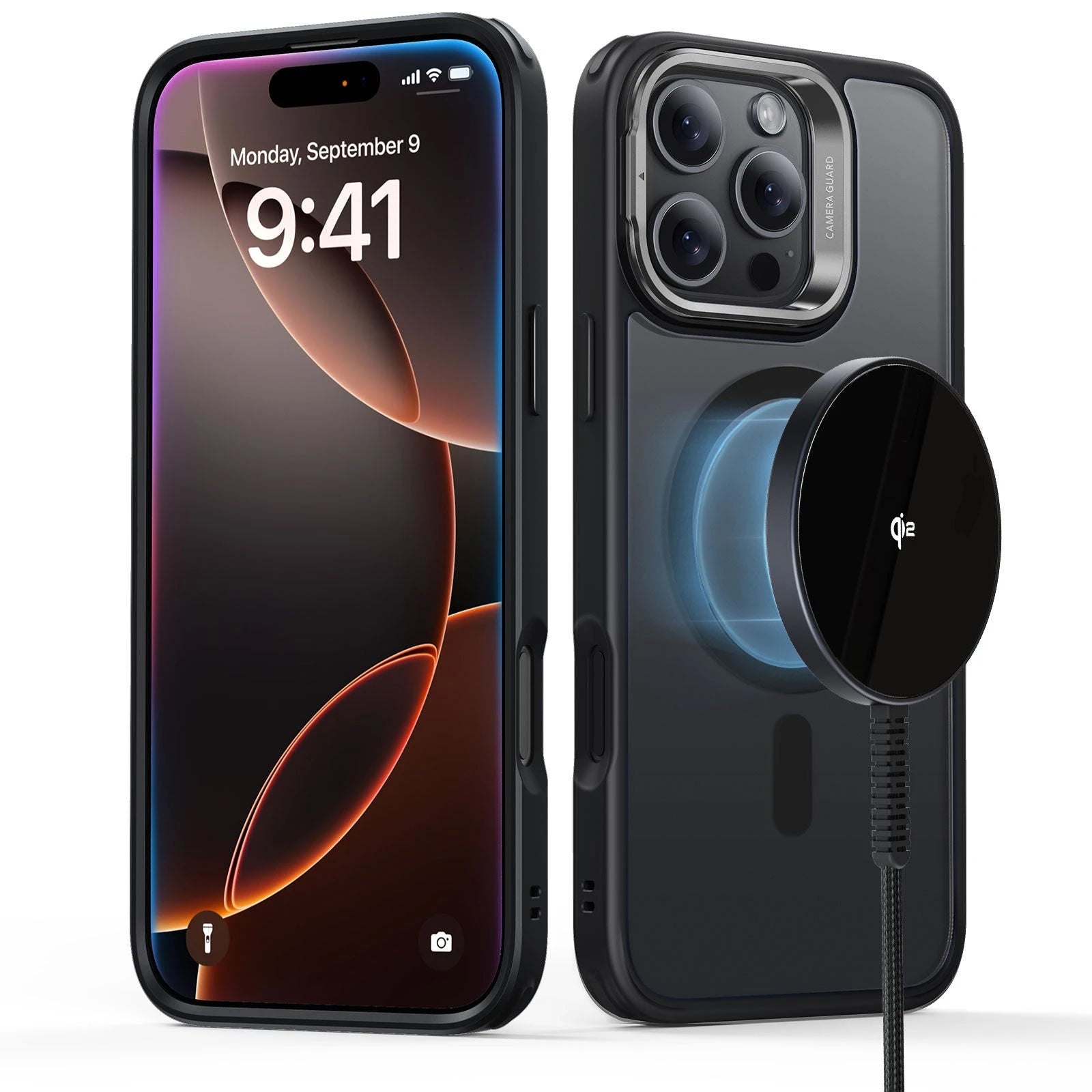 iPhone 16 Pro Max Wireless Charging Bundle Frosted