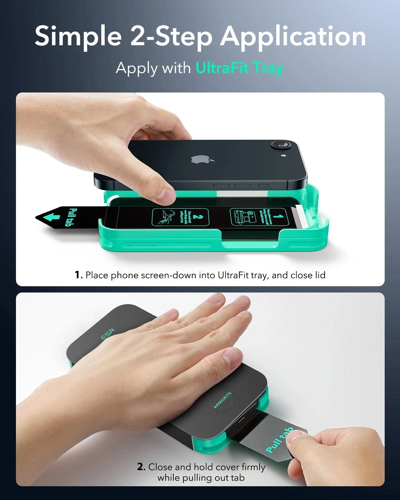 iPhone 16e UltraFit Armorite Privacy Screen Protector - 3 Pack ESR ESR