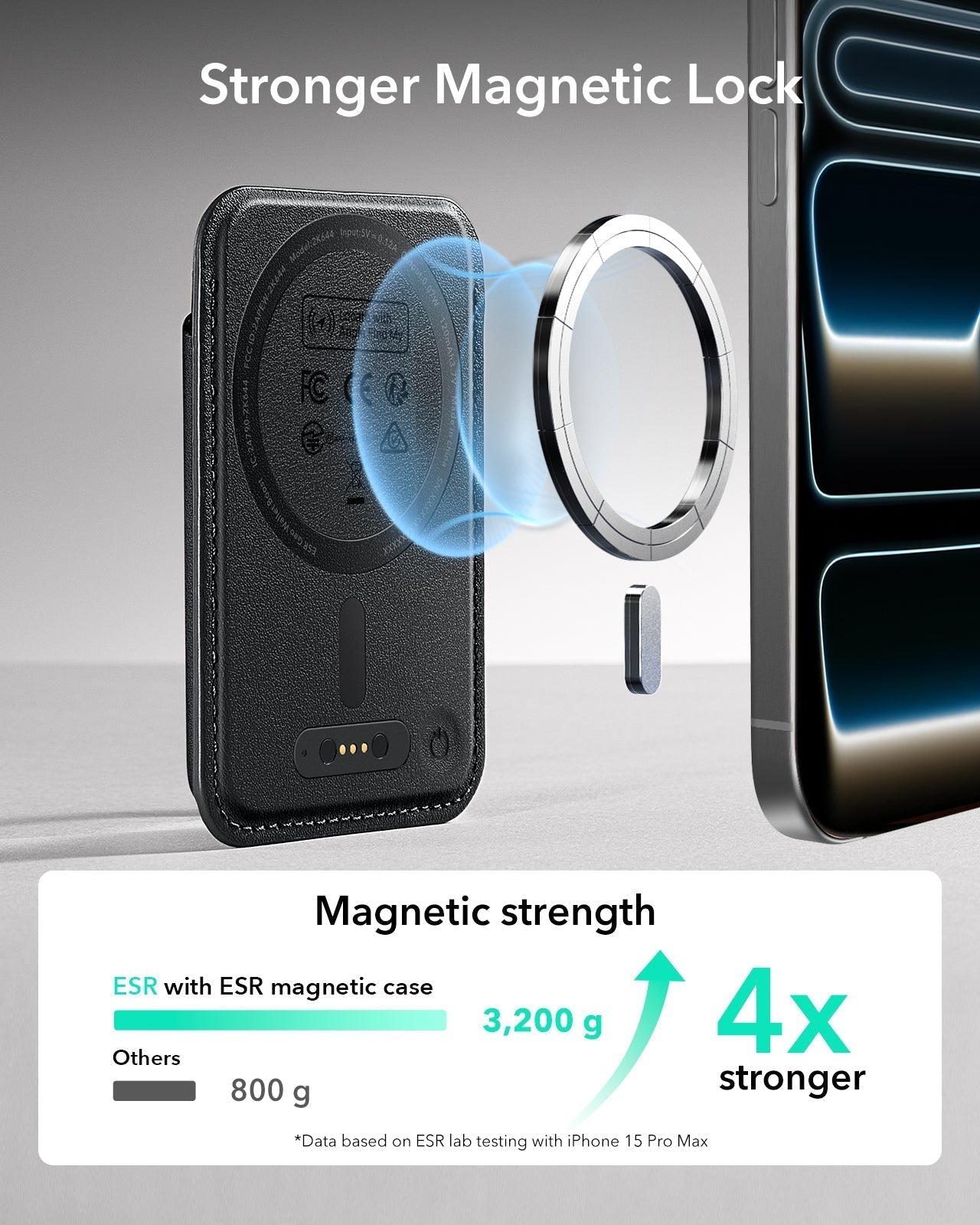 iPhone 17 Bundle Classic Hybrid Magnetic Case (Camera Control) and Armorite Screen Protector - Frosted Light Blue ESR ESR