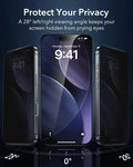 ESR iPhone 17 UltraFit Armorite Privacy Screen Protector protect your privacy