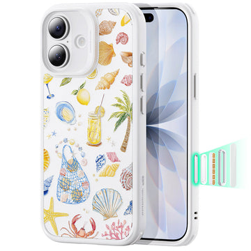 Withe Shell iPhone 17 Magsafe Case