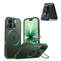 iPhone 17 Classic Hybrid Magsfae Case With Magsafe Wallet Frosted Green