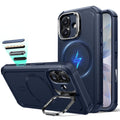 iPhone 17 Cyber Tough Magnetic Case (Camera Control, Stash Stand) - Navy Blue ESR ESR