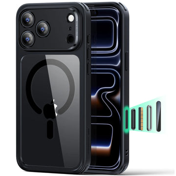 iPhone 17 Pro Classic Hybrid Magnetic Case (Camera Control) - Clear Black ESR ESR