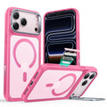 iPhone 17 Pro Classic Hybrid Magnetic Case (Camera Control, Stash Stand) - Frosted Pink ESR ESR