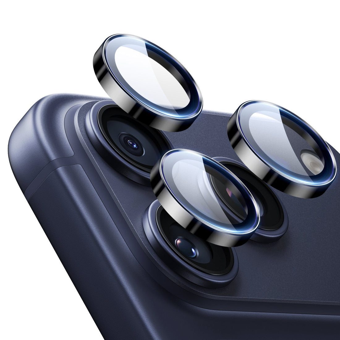 iPhone 17 Pro Max Armorite Camera lens Protector Black