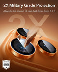 iPhone 17 Pro Max Armorite Camera Lens Protector Orange 2X Military Grade Protection