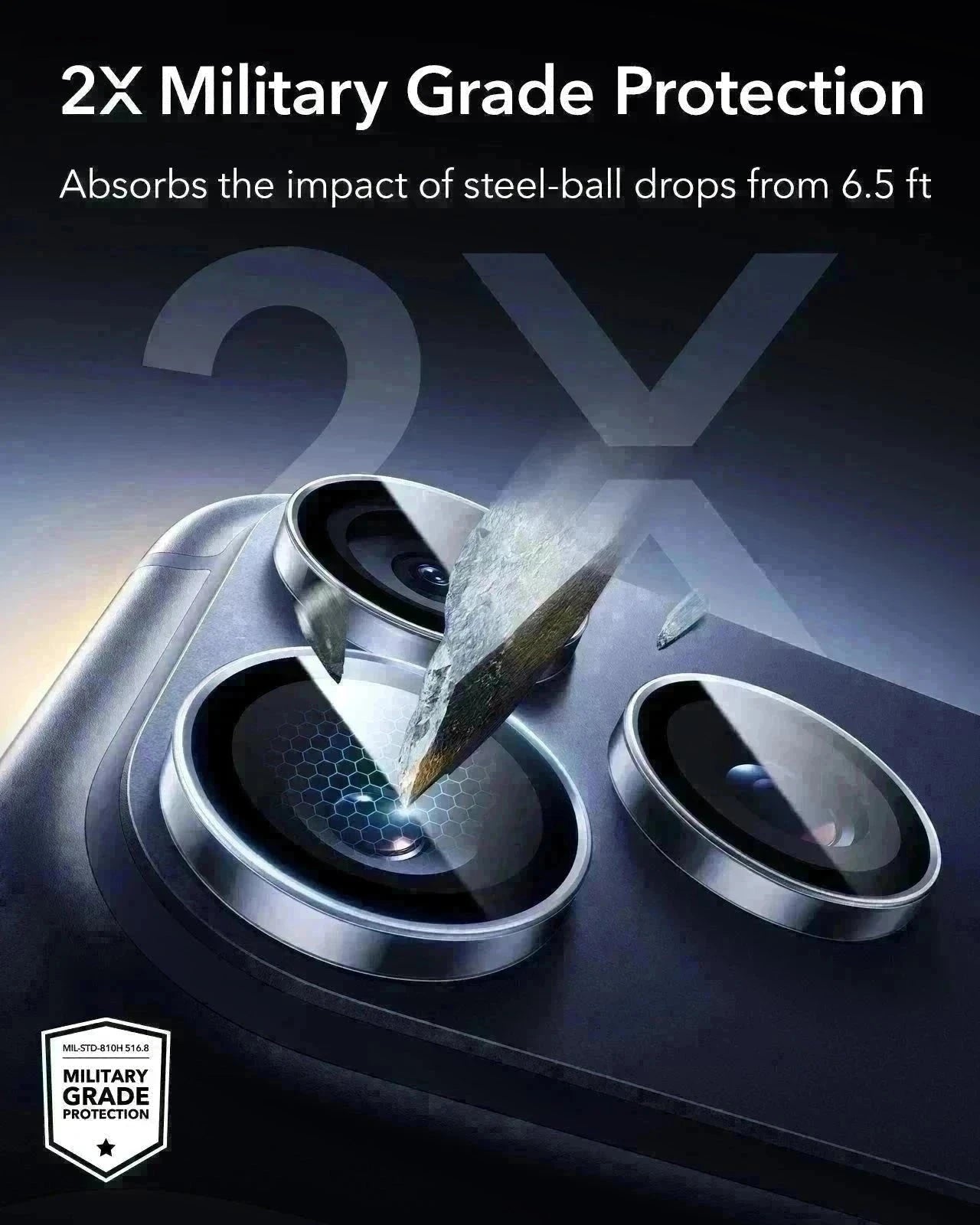 iPhone 17 Pro Magsafe Case with armorite camera lens protector  2X military grade protection