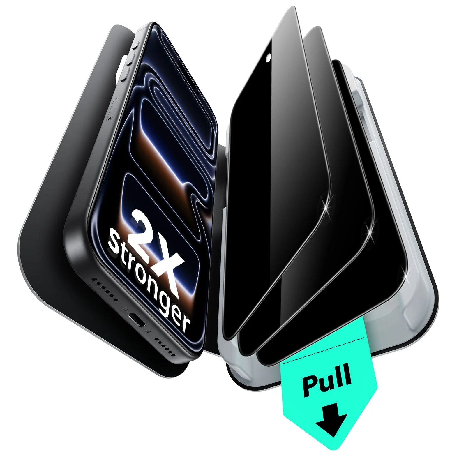 iPhone 17 Pro Max UltraFit Classic Privacy Screen Protector - 3 Pack ESR ESR