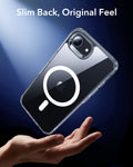  iPhone 17e Classic Hybrid Magsafe Case Clear Slim Back, Original Feel