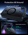 ESR iPhone 17e Classic Hybrid Magsafe Case Frosted Black Protection All Around