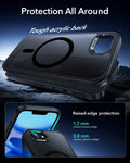 ESR iPhone 17e Classic Hybrid Magsafe Case Frosted Black Protection All Around