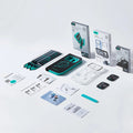 ESR Clear iPhone 18 Pro Magsafe Slim Phone Case with armorite tempered glass screen protector and camera lens protector