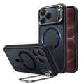 Frosted Black iPhone 18 Pro Magsafe Slim Phone Case with Stand