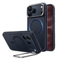 Frosted Blue iPhone 18 Pro Magsafe Slim Phone Case with Stand
